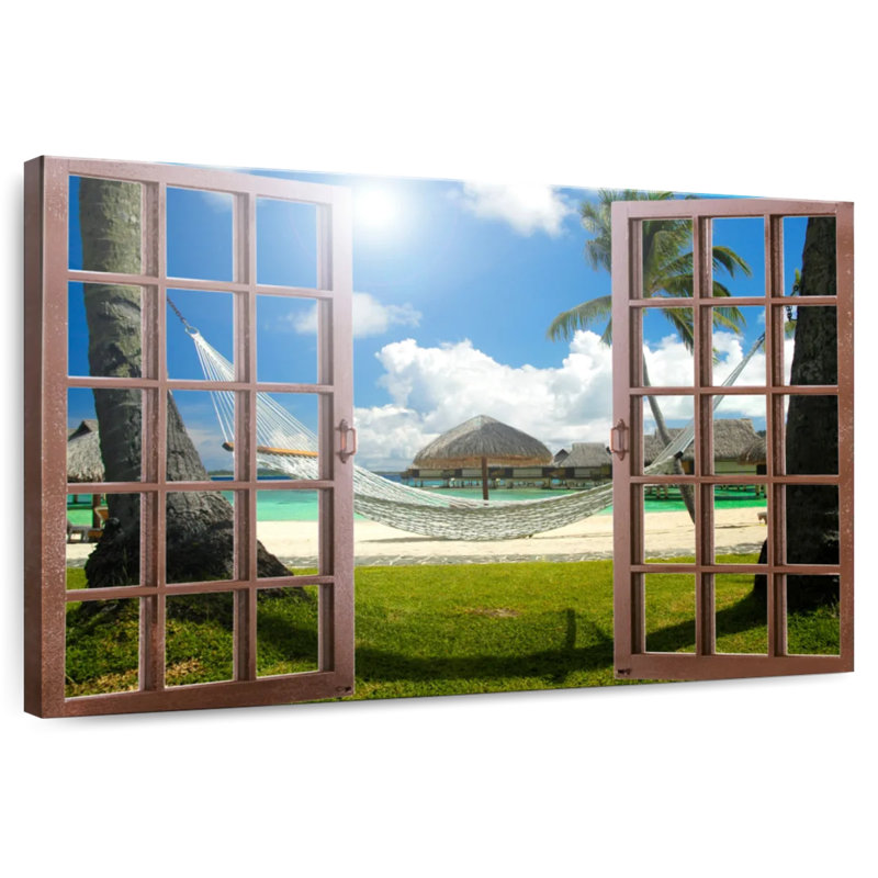 Gillard Hammock Window View, 32" H x 48" W