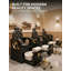 Ensemble luxueux de fauteuil inclinable et luxueux avec spa et pédicure-280803520