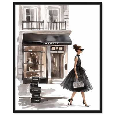 Art mural tendance Glamour’s Exit Canvas par Art Remedy