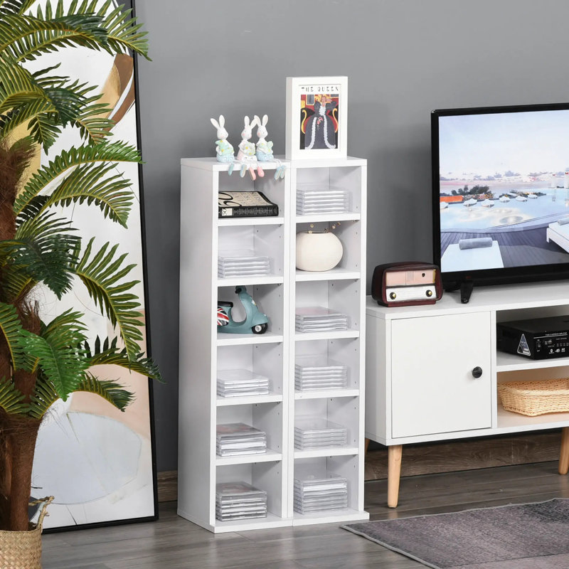 88.5cm H Media Shelves