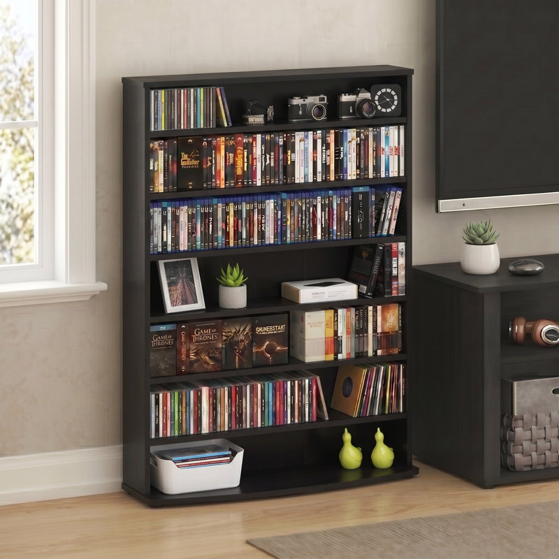 Crow 115.6 cm H Media Shelves