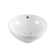 16" Ceramic Round Vessel Bathroom Sink with Overflow
