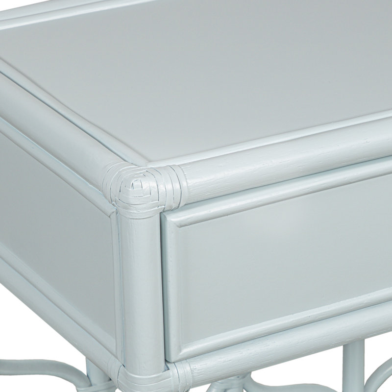 Ivy 1 - Drawer Nightstand, Light Blue
