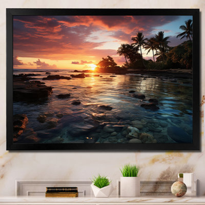 Dominicain Tropical Dreams, reproduction d'art sur toile