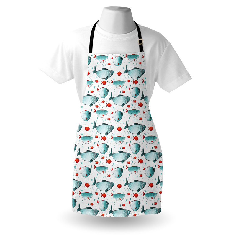 No Pattern Bib Apron