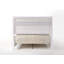 Grand lit Naima II au design ultrabrillant et moderne avec une construction durable et une finition élégante pour une expérience de chambre à coucher luxueuse.