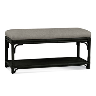 Banc de rangement en osier Summer Retreat