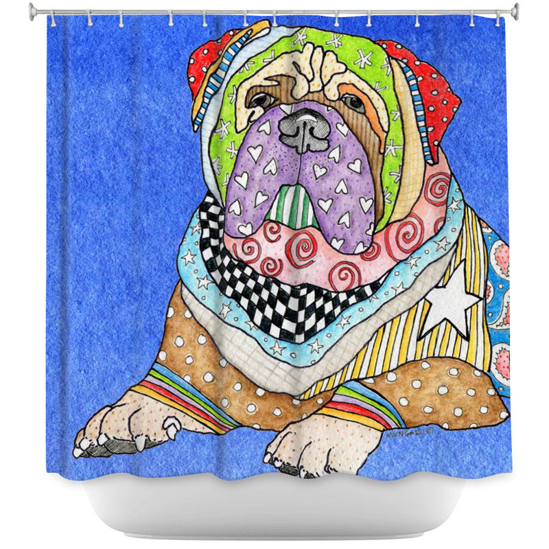 Shower Curtain, Purple