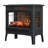 duraflame Freestanding Electric Fireplace Stove Heater with 3D Flame Effect for 1,000 Sq. Ft. Room, Black-702867066