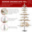 Johvan Slender Green Most Realistic Fir Christmas Tree with LED Lights-39769350