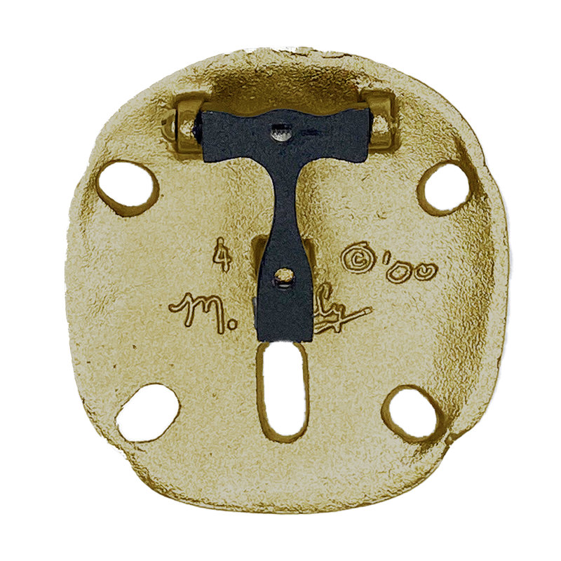 Sand Dollar Door Knocker, Brass