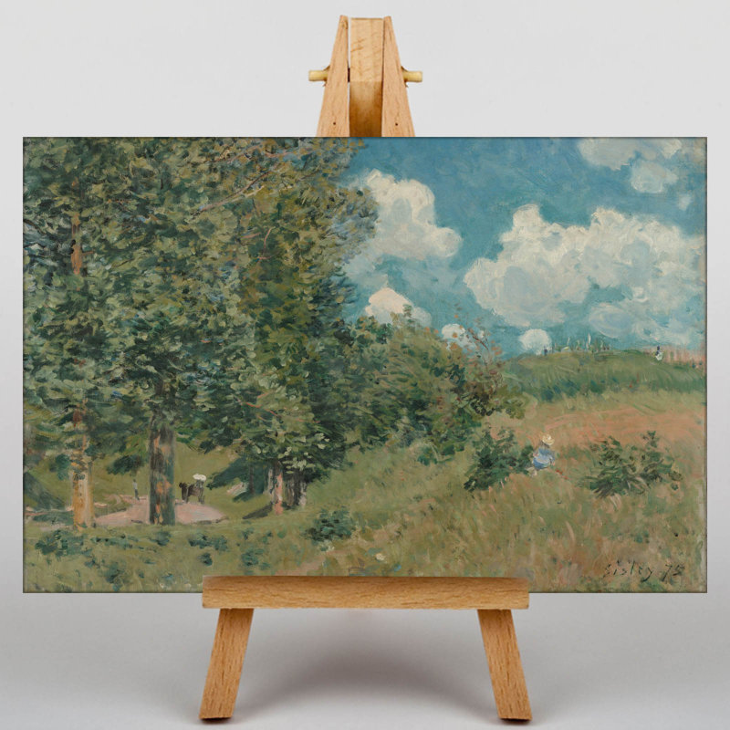 Alfred Sisley - Print on Canvas, 25 cm H x 40 cm W x 3 cm D