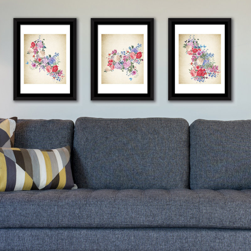 3 Piece Single Picture Frame Print