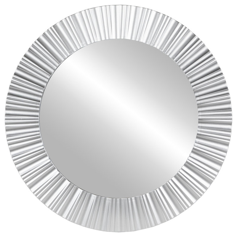 Élégante décoration murale 20 po, Argent