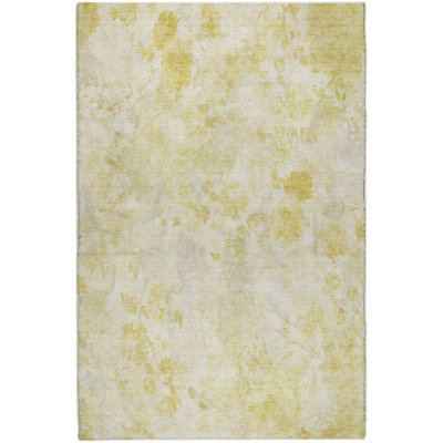 Premium Machine Washable Dream Shag ADS724 Floral Rug