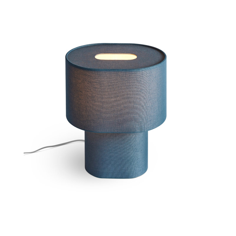 Hilla Table Lamp, 21”H x 18” W x 13” D, Navy
