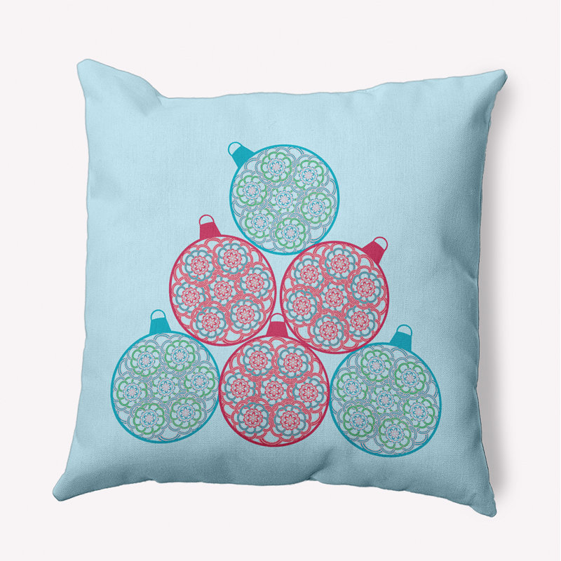 Reversible Throw Pillow, Square, 16" x 16"