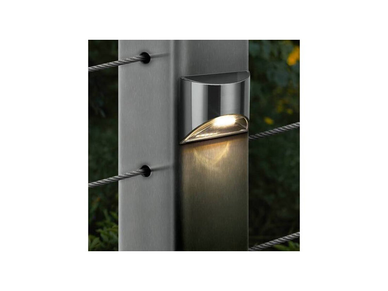 09E3249EB9CF466CB973FBBCCEF3FA93 Stainless Steel Deck And Wall Light