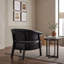 Fauteuil d'appoint à oreilles avec dossier enveloppant et siège rembourré de mousse pour un salon confortable-1731899745