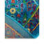 Tapis rond bleu marine en polypropylène tissé à la machine-1085315827