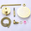 2-Setting 10" Round Shower System Including Rain Shower Head and Handheld Spray with Pressured-Balanced Valve-70166574