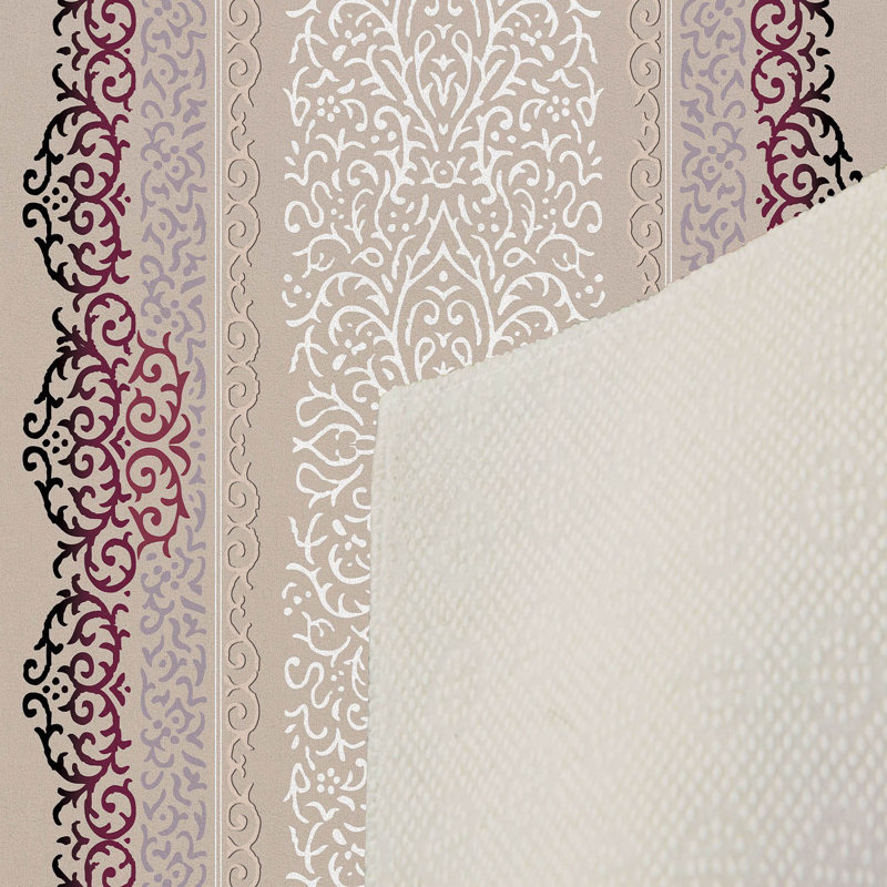 Stylish Woven Carpet, 31.5 x 47.2 inches | 100% Polyester, Pile Height: 0.04 inches, Total Height: 0.31 inches | Antibacterial, Non-Slip PVC Felt Underside | Machine Washable, Perfect for Living Room & Bedroom Decor