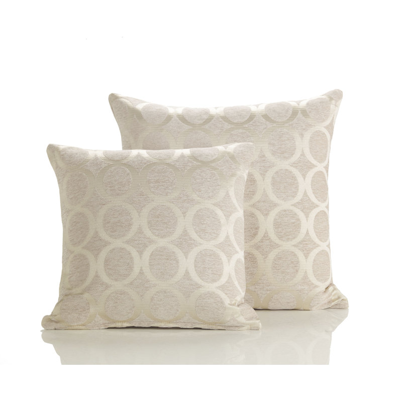 Broward Oh Cushion Cover, 45 x 45cm, Navy, Polyester/Polyfill
