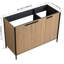 Meuble-lavabo moderne 48 po - Contreplaqué, abondante tablette