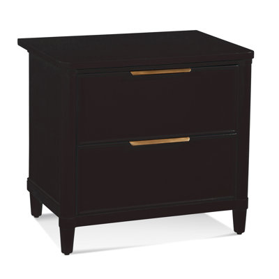 Clair 2 - Drawer Solid Wood Nightstand