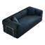 Canapé à compression de 78,8 po, canapé-lit convertible au sol avec accoudoirs avec dossier coussiné, canapé-lit à futon confortable, canapé modulaire désossé Loveseat, tissu en velours côtelé, pour le salon, la chambre à coucher-2019780875
