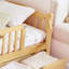 Lit plateforme sécuritaire pour enfants avec garde-corps complets et rangement sous le lit-1880127875-1893383646