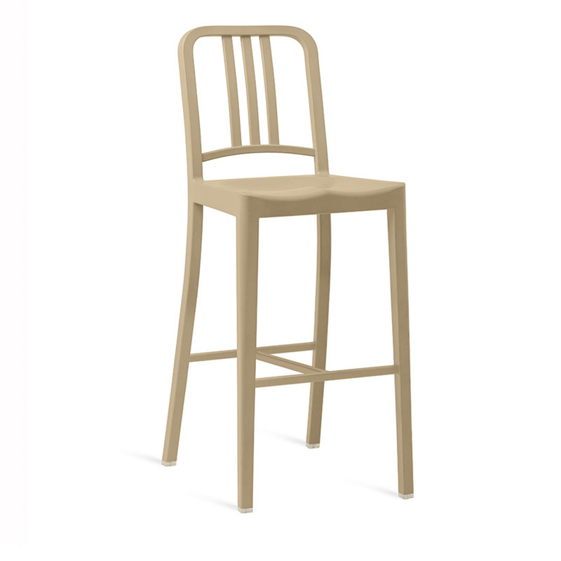 111 Navy® Stool by Coca-Cola, Bar Stool (30" Seat Height), Charcoal