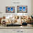 Lilie Rustic Beach Window-107879635