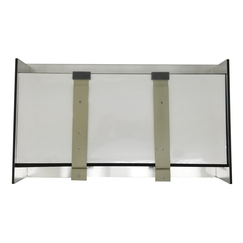 Aquarium rectangulaire 2 gallons Angelica, Blanc mat