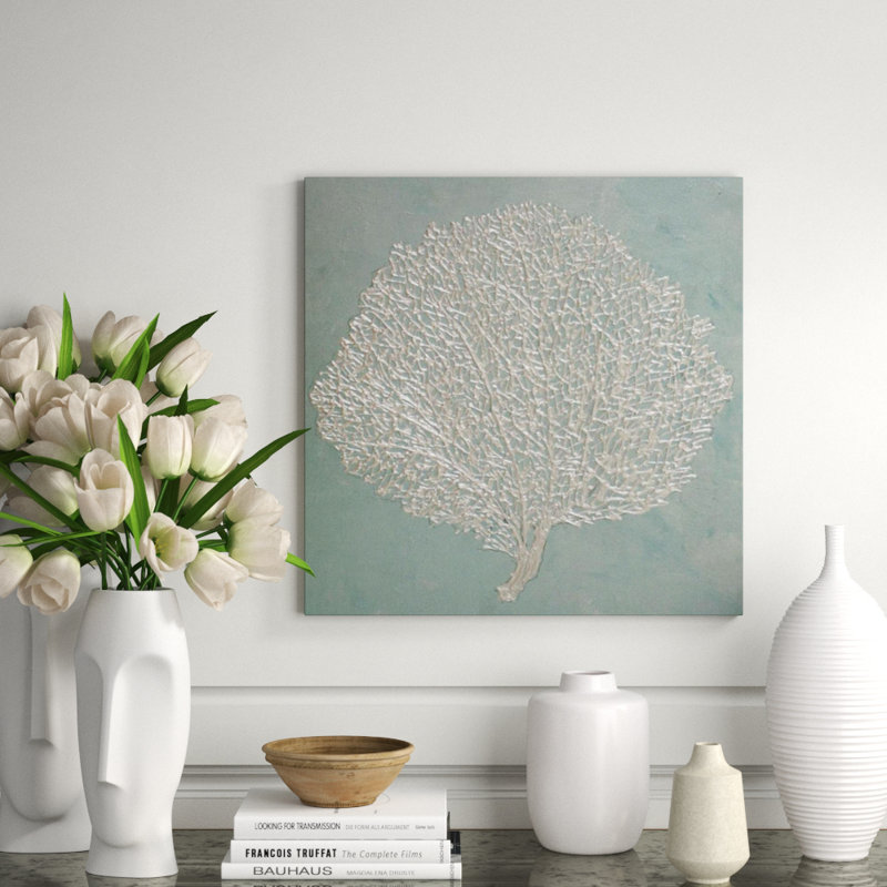 Seafan II Print by L. Bodine, Hand Painting