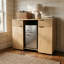 Armoire-bar 53,5 po avec buffet