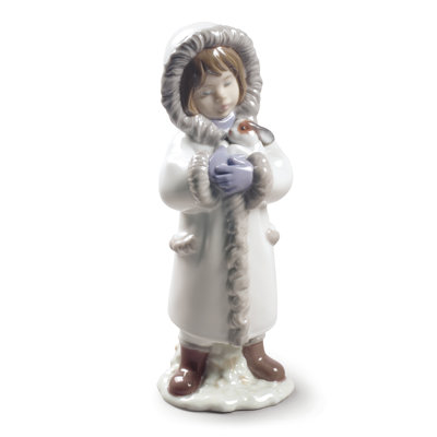 Winter Friends Girl Figurine -  Lladro, 01009196