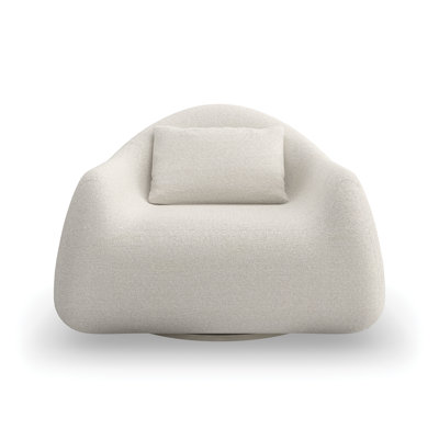 Serenity Linen Swivel Armchair