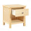 Table de chevet 1 pièce Natural Pine