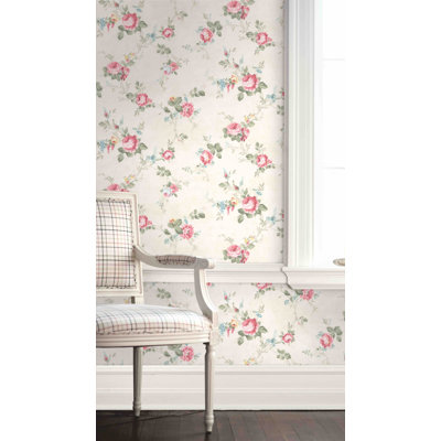 Rouleau de papier peint l 33 pi x l 20,5 po floral trail Tyrion