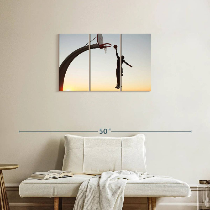 Sunset Slam Dunk, H 20 po x l 33 po