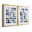 «Organic Drops I», ensemble de 2 impressions sur toile encadrées-457553966-457553967