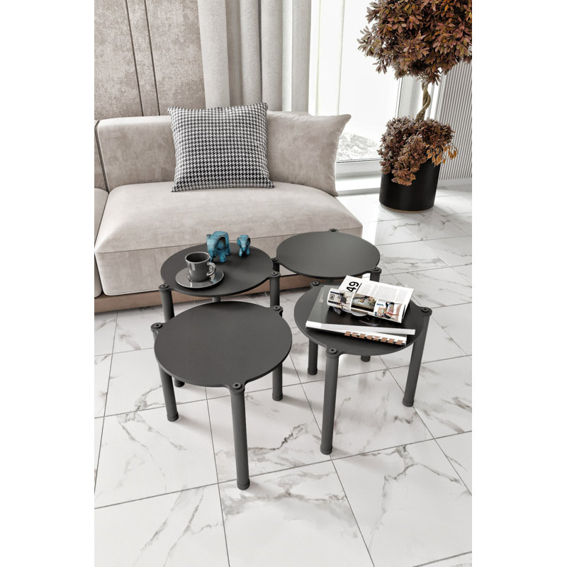 Annajoy Coffee Table, Black