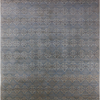 Tapis oriental gris foncé Grapeville
