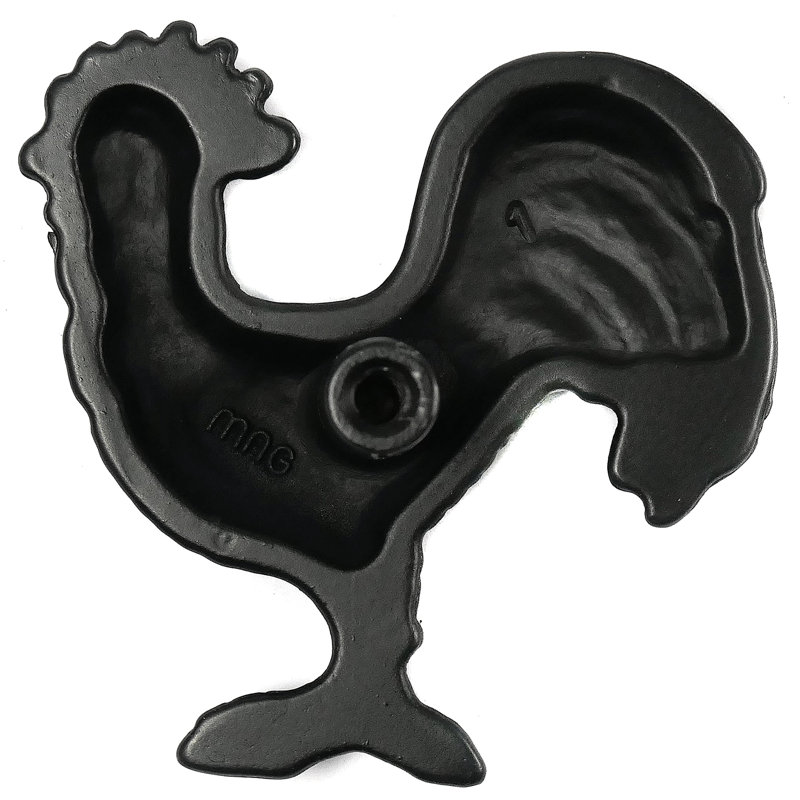 Oil Rubbed Bronze Rooster Novelty Cabinet Knob