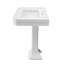 Évier sur pied l 32 po x H 35 po Aqua, perçage de robinet 8 po Aqua-118375662