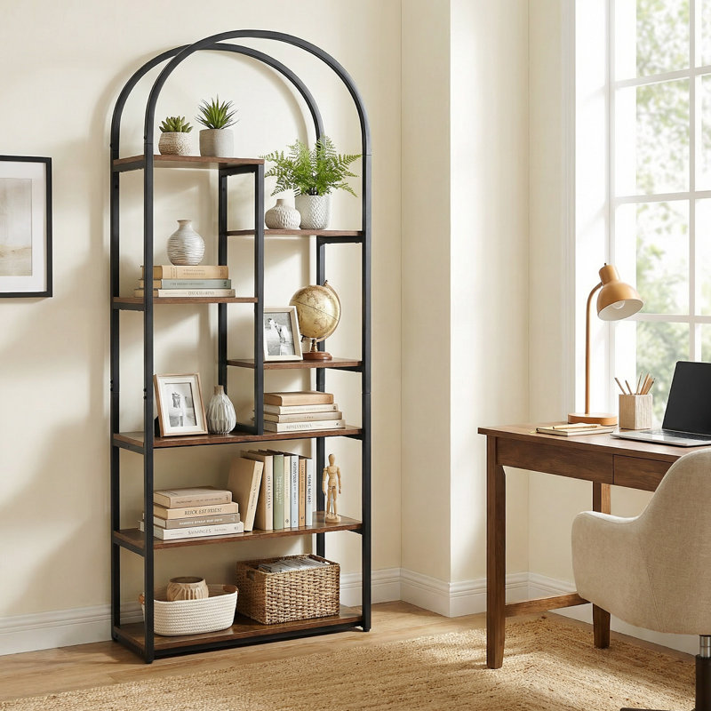 181.5cm H x 70cm W Metal Bookcase