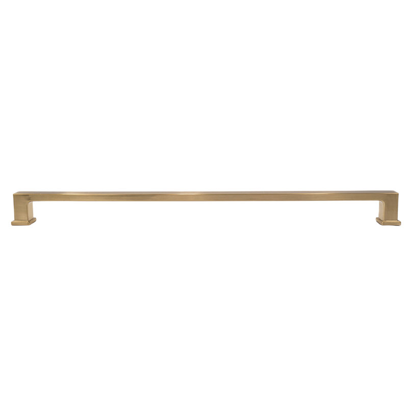Poignée barre 12 po Chelsey, Laiton satiné, 12"