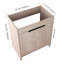 Base de meuble-lavabo autoportant avec portes à fermeture douce-1368819566