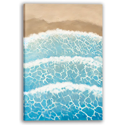 «Dynamic Ocean Waves», art mural sur toile